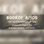 Book of Amos (Wednesday)