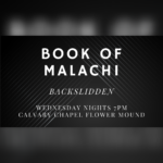 Book of Malachi (Wednesday)